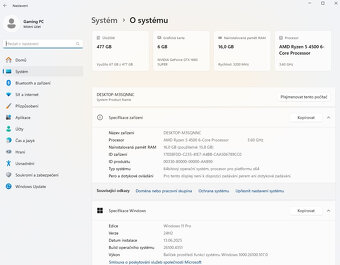 🚀 HERNÍ PC RYZEN 5 4500, 16GB RAM, GTX 1660 SUPER, SSD 🚀 - 6