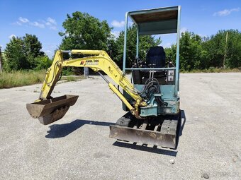 Minibagr Yanmar B15. 2x lyžica. - 6