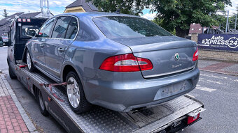 Vůz na náhradní díly Škoda Superb 2 sedan 2009 CBBB LQT LF8L - 6