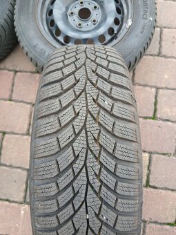 Plechová kola,sada,5x112,ET43,CONTINENTAL,195/65 R15,9,5/5mm - 6