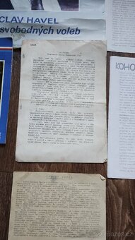 Václav Havel plakát atd. - 6