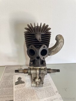 Jawa 175 Villiers - motor na prototyp - 6