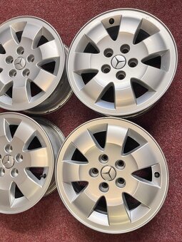 5x108 R15 Mercedes Citan ORIGINÁL Alu disky - ET 44 - 6