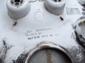 Poklice Peugeot, sada 9648316280 - 6