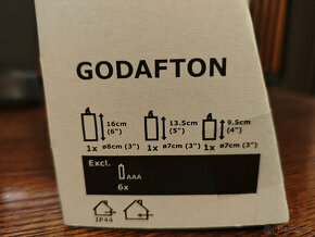 Sada 3 ks LED svíček IKEA - 6