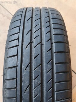 Alu kola Ford s pneu Continental 195/55 R16, vzorek 6 mm - 6
