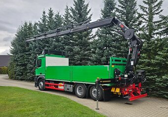 Mercedes-Benz 2545 6x2 - valník s hydraulickou rukou - 6