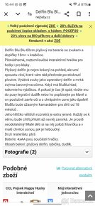Interaktivní plyšový delfín Blu - 6