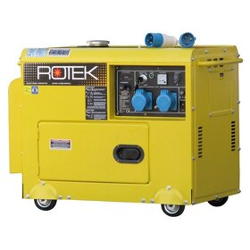 Elektrocentrála diesel 6kW/230V odhlučněná verze - 6