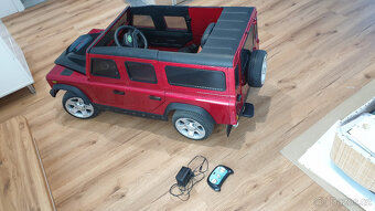 dětské elektrické auto landrover defender limitovana edice - 6