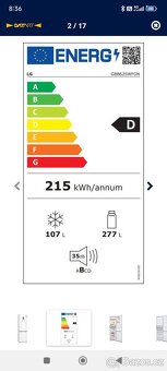 Lednicka s mrazakem LG - 6
