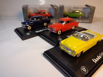 Abrex model 1/43 Škoda Octavia 1963 červená - 6
