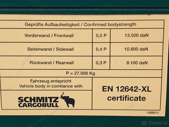 Schmitz CARGOBULL SCB S3T,  LOW DECK, 33 PALET, TŘÍSTRANNÁ S - 6