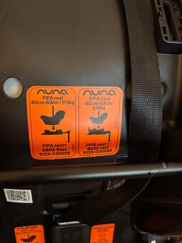 Vajíčko s Izofix základnou Nuna Pípa Next - 6