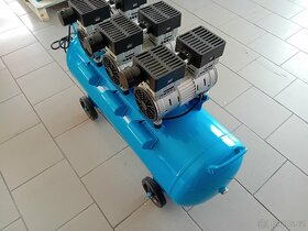 Bezolejový kompresor 100L, 485l /min, 8 Bar, bez panelu - 6
