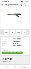 Vstřikovací tryska BOSCH - Iveco / Astra - Extra Výprodej - 6