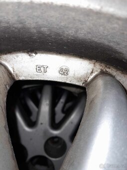 kola 4x100 r15 dvourozmery 2x et 25 a 2xet 42, vw, seat atd - 6