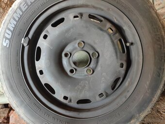 Prodám letní pneumatiky 165/70 R14 - 6