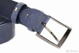 Pánský kožený opasek M4022 o šířce 4 cm - 6