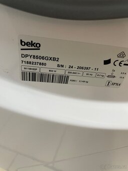 Zánovní sušička Beko DPY8506GXB2 - 6