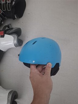 Dětské lyže 90 + vázání + boty 240 a 234 - 6