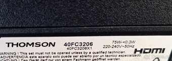 40(100cm) TV Thomson 40FC3206 - 6
