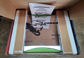 Zesilovač do auta Cougar C600.4x125W - 6