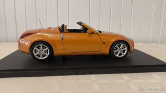 Model Nissan 350 Z Roadster Sunset Orange, Autoart 1:18 - 6