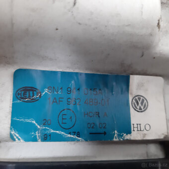 VW Polo 6N1 přední světla světlo originál Hella - 6