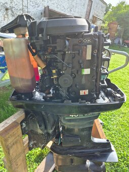 Lodni motor Mercury 40hp 2 takt + páku + nádrž - 6