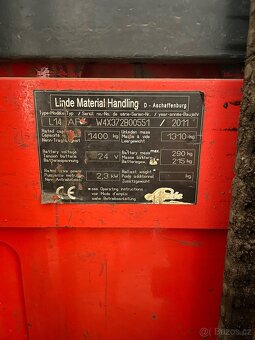 Vysokozdvižný vozík Linde L14 AP s nabíječkou, 2 ks - 6