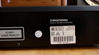 CD receiver Grundig RCD 400 - 6