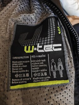 Dámská kožená moto bunda W-TEC Caronina NF-1174, vel. XL - 6
