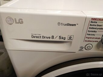 Prodám pračku se sušičkou zn. LG --8/5kg--Dovezu - 6