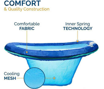 Sedátko na vodu síťované dno SwimWays papasan nové nepoužité - 6