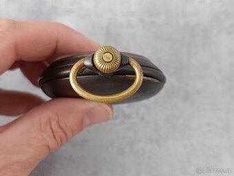 Obrovské kapesní hodinky Regulateur 67mm s průhlednou pracho - 6