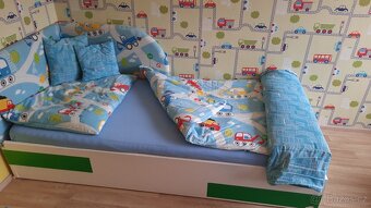 čelo postele, povlečení a přehoz - 6