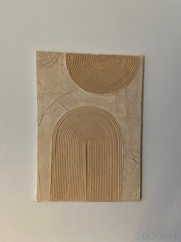 Ručně dělané texturované obrazy - 6