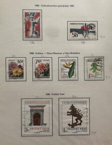Prodám album známek - filatelia, sbírka ČSSR 1980-1992 - 6