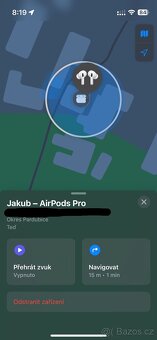 Apple AirPods Pro 1 - originál, zánovní - 6