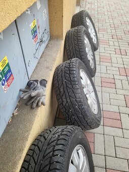 Alu sada zimní 215/65 r16, rozteč 5x114,3, Honda CR-V - 6