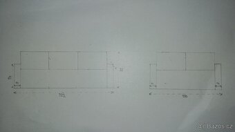 2 sedačky, pohovky, sedací souprava 3,5sedák+ 2sedák - 6
