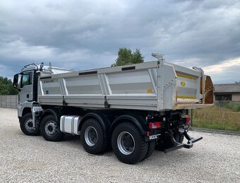 MAN TGS 41.470 8x4 - třístranný sklápěč + závěs pro přívěs - 6