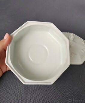 Elegantní vintage bonboniéra/dóza na cukroví Gerold Tettau - 6