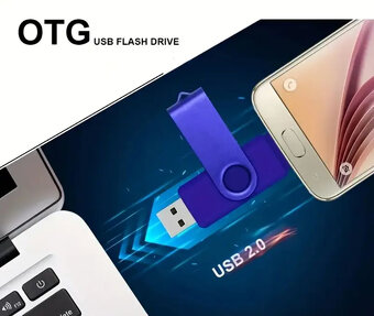 NOVÝ Duální USB-A 2.0 / Type-C Flash Disk s kapacitou 100 GB - 6