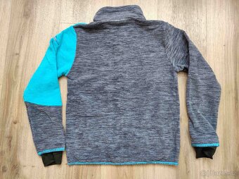 Chlapecká fleecová mikina na zip Kugo nová - 6
