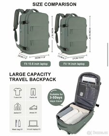 Cestovní travel batoh příruční zavazadlo - 6