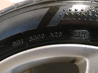 ALU kola Peugeot Partner 4x108 r16 Originál,pneu 8mm Zánovní - 6