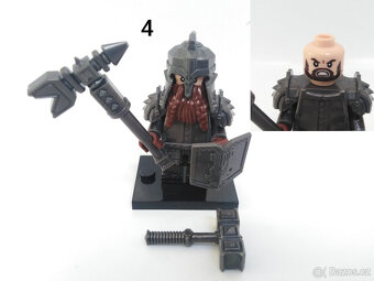 Minifigurky Pán prstenů - Trpaslíci III - 6