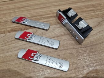 AUDI Sline napisy znak loga S line - 6